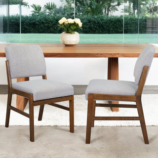 Caldwell - Dining Chair (Set of 2) - Light Gray