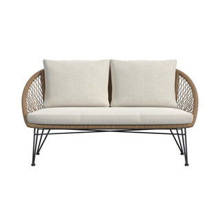 Grace - 4 Piece Outdoor Seating Set - Beige / Natural