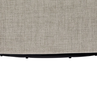 Solitude - Skirted Swivel Accent Chair With Hemp Like