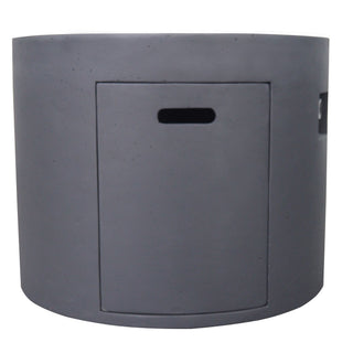 Round Iron Fire Pit With 40, 000 Btu