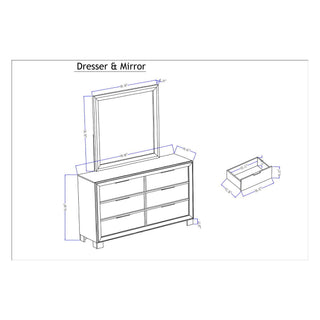 Callisie - Dresser With Spacious Drawers - Brown
