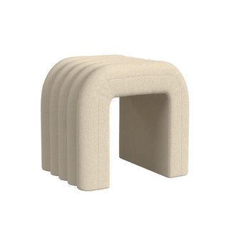 Seqouia - Bench With 2 Stools - Cream