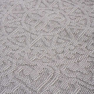 Guros - 6' X 9' Medallion Indoor / Outdoor Area Rug - White