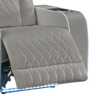 Electra - Power Recliner With Power Headrest, Massage, LED Lighting And USB Control