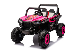 12V7A*1 30W*4 Four-Wheel Drive Seat One Button Start, Forward And Backward, High And Low Speed, Music, Front Light, Power Display, Two Doors Can Open, 2.4G R / C, Seat Belt Four Wheel Absorber