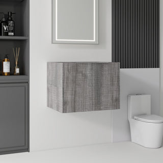 Floating Bathroom Vanity Cabinet With Soft Close Double Doors, Spacious Interior Storage, Wall Mounted, Cabinet Only
