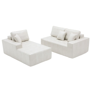 L - Shaped Corner Chaise Sofa Bed
