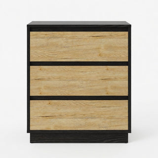 3 Drawer Nightstand, Bedroom Side Table