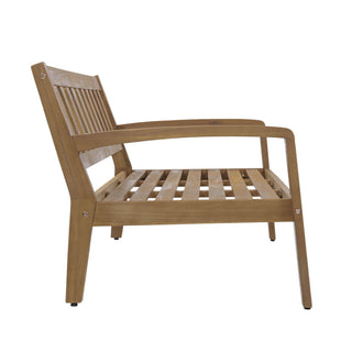2 Piece Outdoor Conversation Set (Loveseat & Coffee Table With Water-Resistant Cushions)