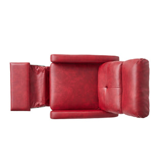 Contemporary Recliner Chair With Push Back Function