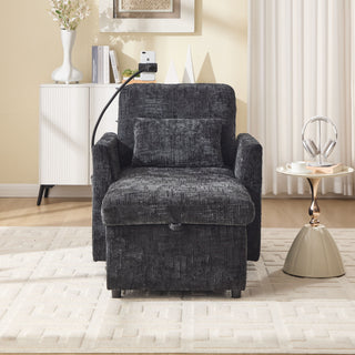 Multifunctional Recliner Sofa With Storage And Phone Bracket