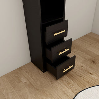 Tall Storage Cabinet With Drawers And Shelves
