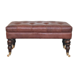 Buffalo - Ottoman With Castor Legs