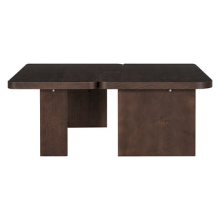 Modern Minimalist Coffee Table Set With Splicing Design