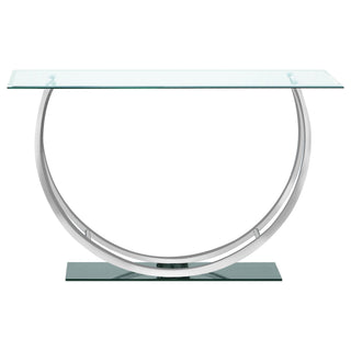 Garrett - Console Table - Chrome
