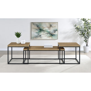 Rosey - 3 Piece Coffee Table Set - Mango Color