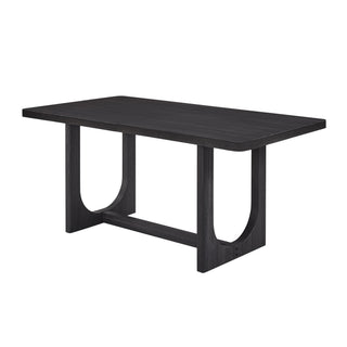 Dining Table Set, Rectangular Kitchen Table With Upholstered Chairs