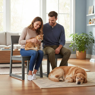 All Weather Patio Dining Chairs (Set of 2)