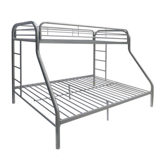 Tritan - Twin / Full Bunk Bed - Silver