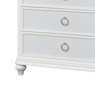 Abigale - 5 Drawer Chest With LED Lighting - White