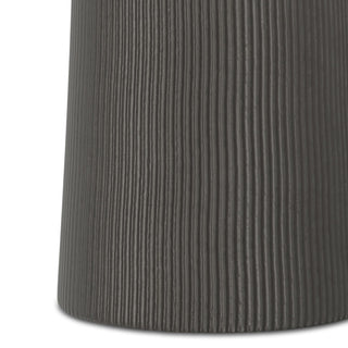 Hughes - Cast Aluminum Side Table - Black