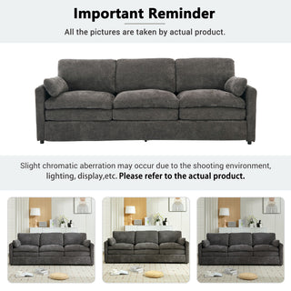 Cozy Upholstered 3 Seater Sofa Cushion For Living Room