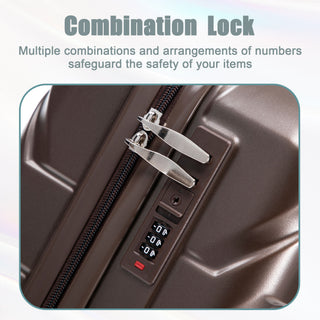 Spinner Luggage Set With Combination Lock
