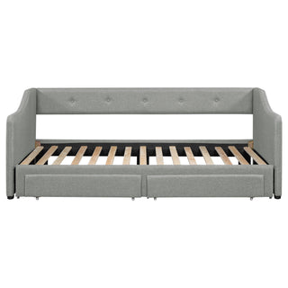 Upholstered Daybed With 2 Drawers