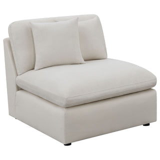Greeley - 6 Piece Upholstered Modular Sectional Sofa - Ivory