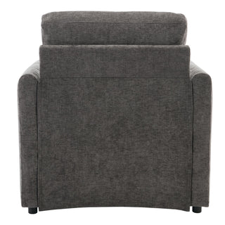 Cozy Upholstered Cushion Armchair For Living Room