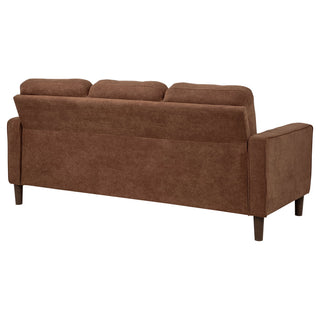 Heather - Track Arm Tufted Sofa - Rust