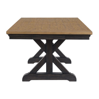 Montrose - Dining Table With 20" Leaf - Espresso And Brown