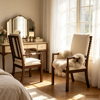 Dining Chairs With Ergonomic Design (Set of 2)