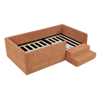 Safe Kids Bed With Guardrails And Storage