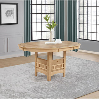Davis - Extension Leaf Dining Table - Light Oak