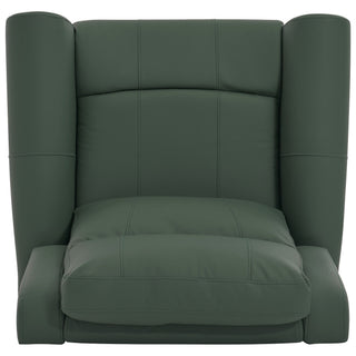 Manual Recliner Chair With 270 Degree Swivel, Massage & Heating, Dual Reclining Positions