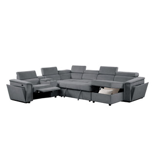 Harvey - Power Recliner Sleeper Sectional