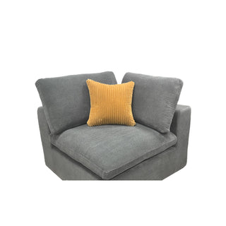 Custom Configuration Modular Sectional & Toss Pillows