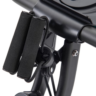 Exercise Bike Folding Stationary Bikes For Home With 16 Level Magnetic Resistance
