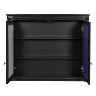 Wall-Mounted Medicine Cabinet With 2 Mirrors, Adjustable Shelves