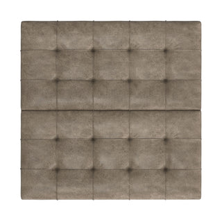 Harrison - Square Coffee Table Ottoman - Brown