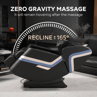 Massage Chair Recliner & Zero Gravity & Full Body Air Pressure - Black