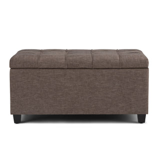 Sienna - Upholstered Storage Ottoman Bench