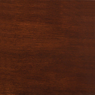Rectangular Sofa Table With Double Shelf - Brown