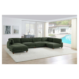 Modern Modular Sectional With Adjustable Back Support
