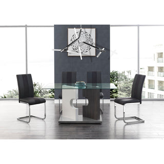 Iris - Dining Table - Gray