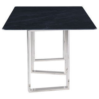 Forster - Rectangular Sintered Stone Dining Table - Gray