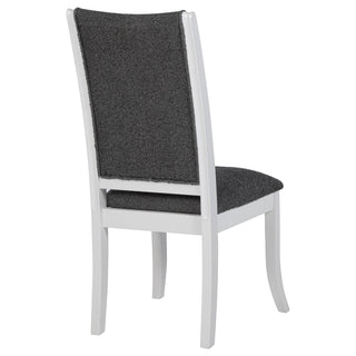 Tyler Pearl - Upholstered Dining Side Chair (Set of 2) - Taupe