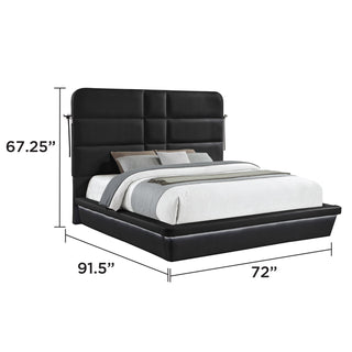 Futura - Upholstered Bed With Tall Headboard