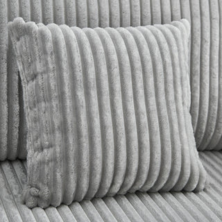 Modern Chaise Sofa With Adjustable Backrest, Cup Holders, Phone Holder & Storage Compartments For Living Room